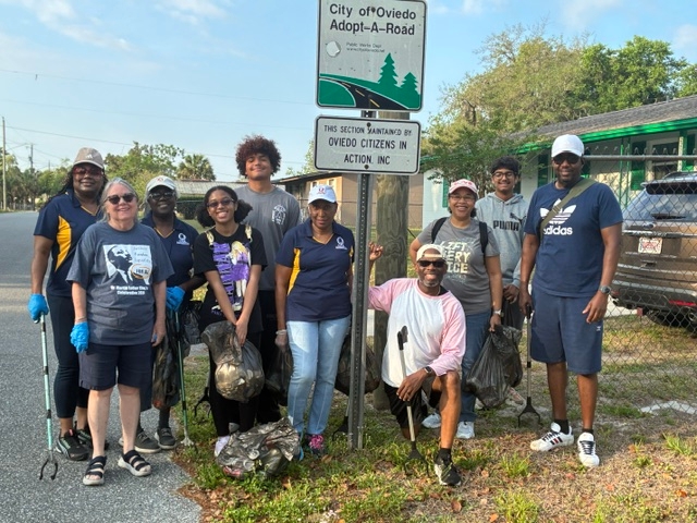Adeline Tinsley Road Clean up